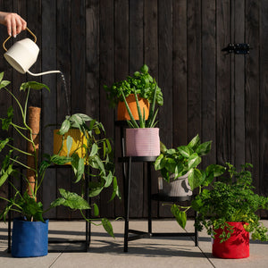 Pot de plantation en géotextile respirant