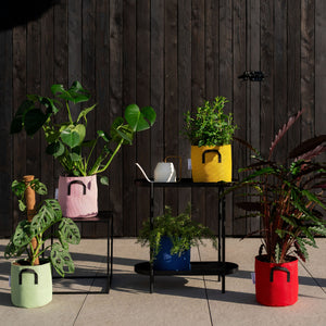 Pot de plantation en géotextile respirant