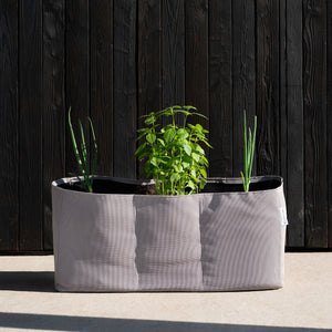 Jardinière haute en géotextile respirant