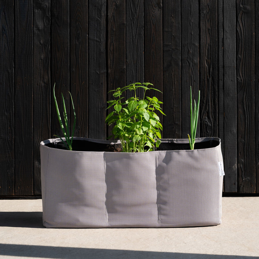 Jardinière haute en géotextile respirant