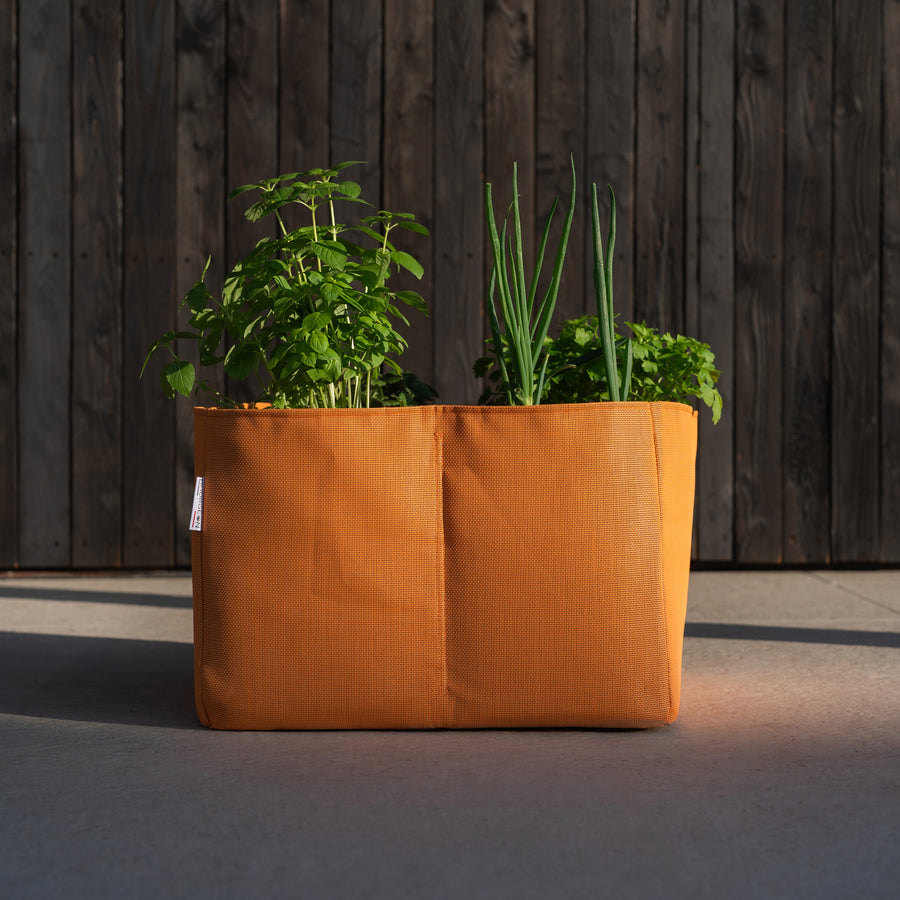 Jardinière haute en géotextile respirant