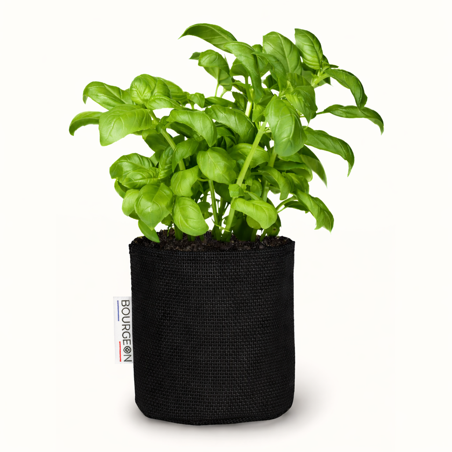 Pot de plantation en géotextile respirant