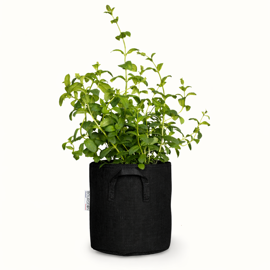 Pot de plantation en géotextile respirant